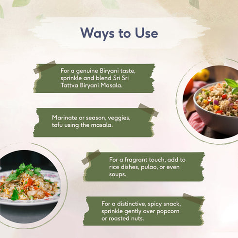 Sri Sri Tattva Biryani Masala